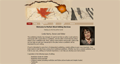 Desktop Screenshot of perfectwordediting.com